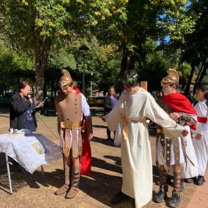 Vía Crucis en espacio abierto